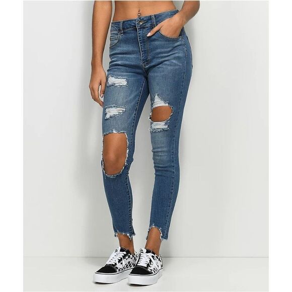EMPYRE DREA HIGH RISE Skinny Jeans Size 7 - Picture 1 of 8